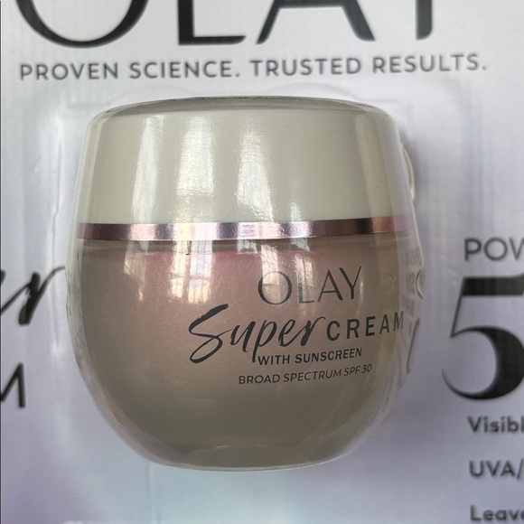 Brand New Olay Super Cream w/ Sunscreen SPF 30 1.7 oz. 2 pk. Moisturizer Hydrate - Picture 6 of 15